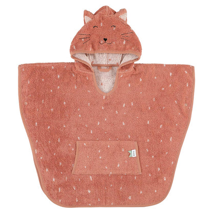 Poncho à tête d'animal