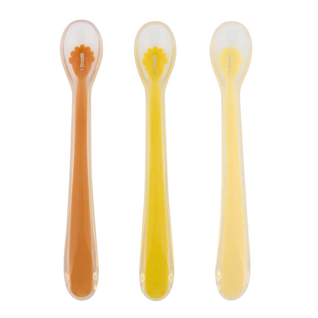 Kit 3 cuillères en silicone - Animaux
