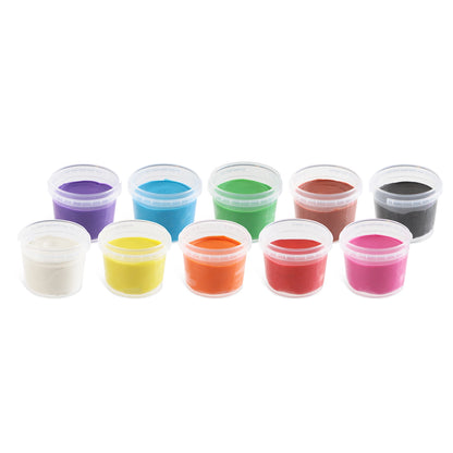Pâte à modeler Easydò sans gluten, 10 couleurs