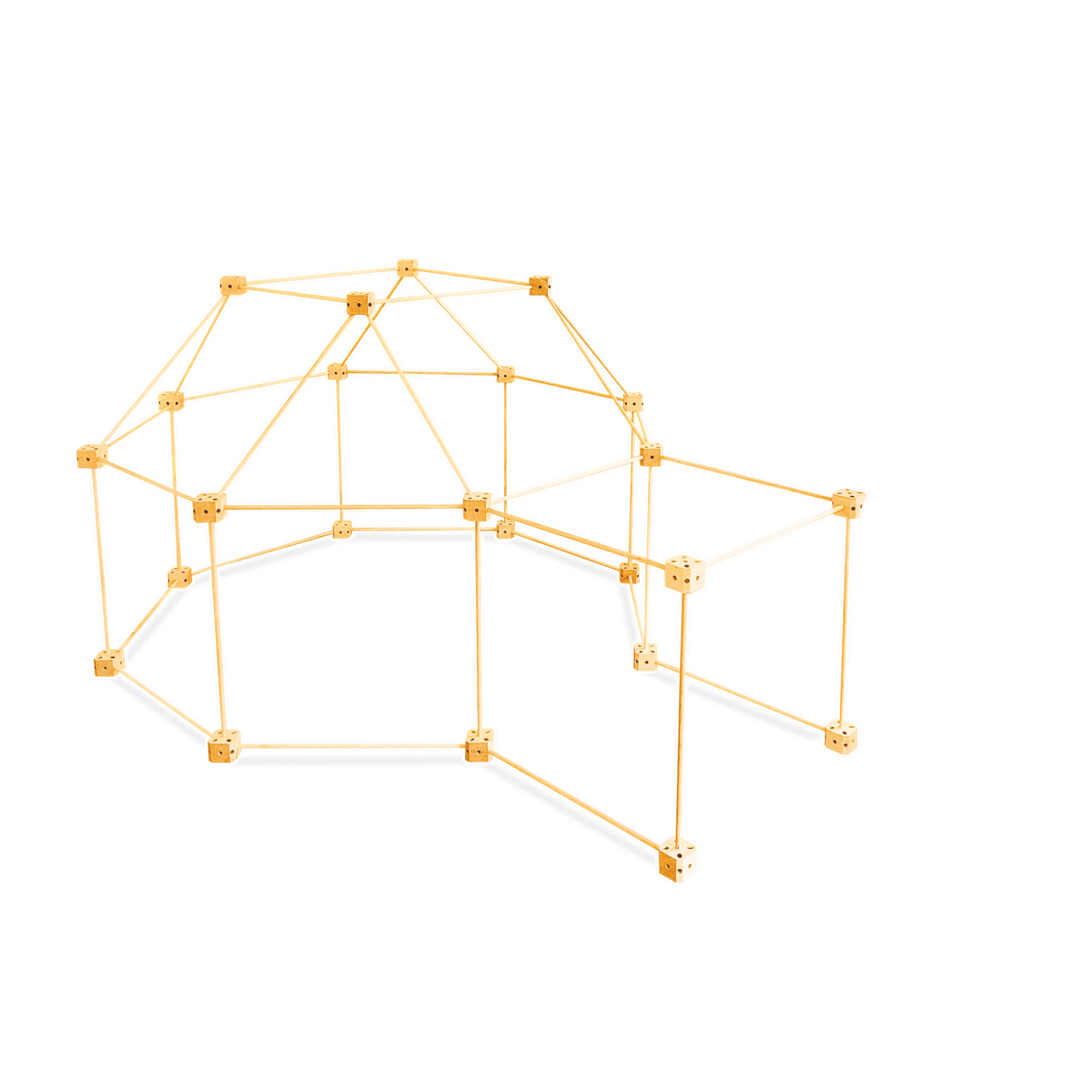 Kit cabane bois - Pack Ecureuil (72 pièces)