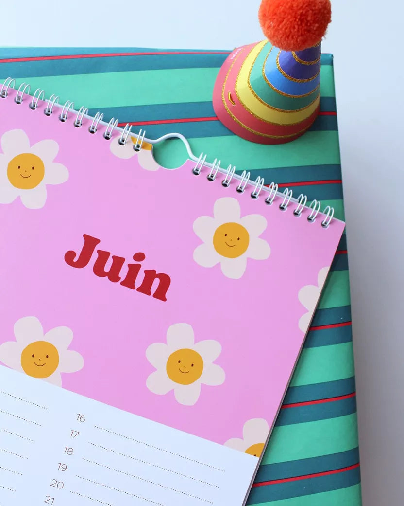 Calendrier des anniversaires