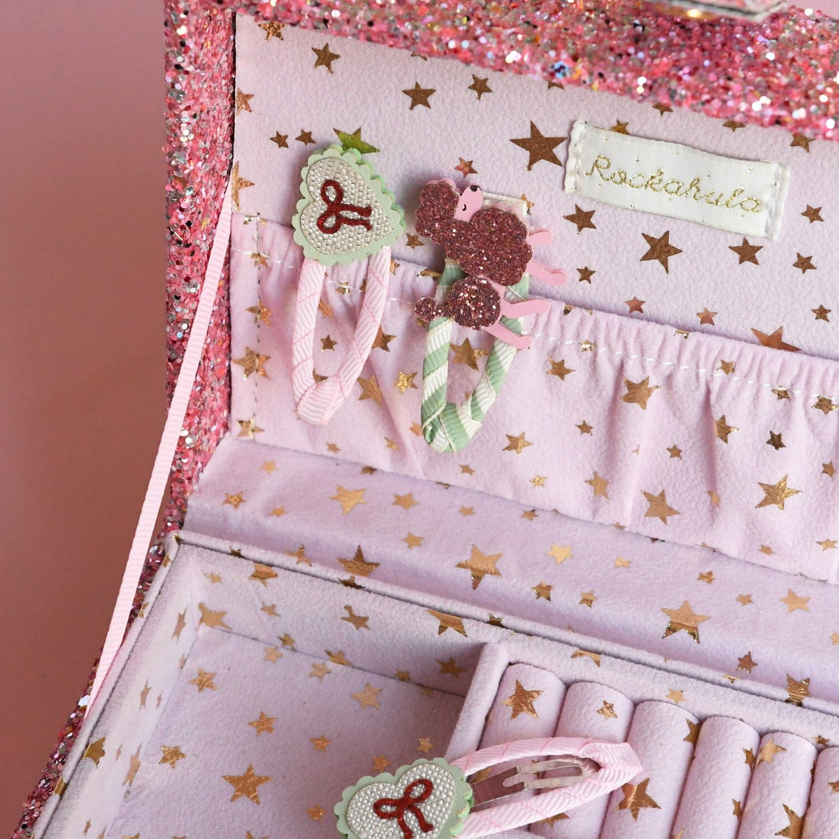 Mini-boîte à bijoux pailletée confettis (Copie)