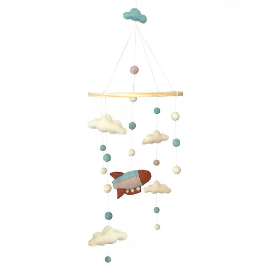 Mobile en feutrine - Zeppelin