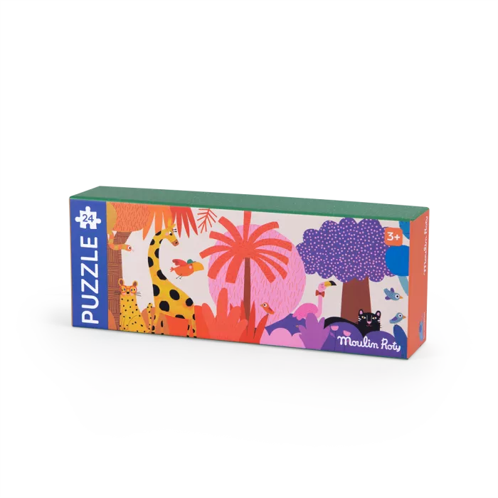Puzzle La jungle arc-en-ciel (24 p)