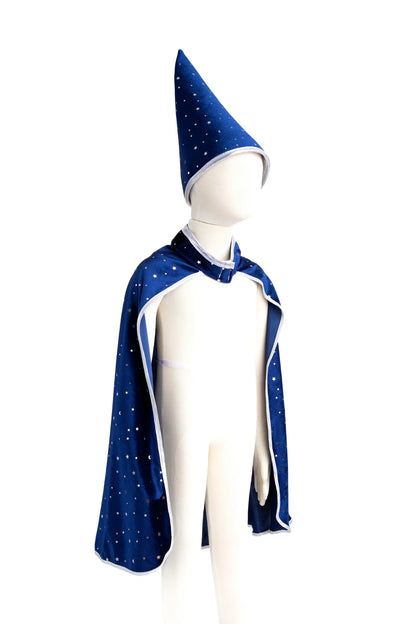 Chapeau et cape de sorcier 4 - 6 ans
