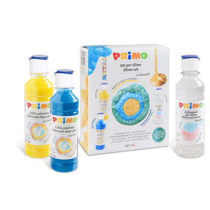 Kit Slime avec colles FLUO colorées + 1 activateur