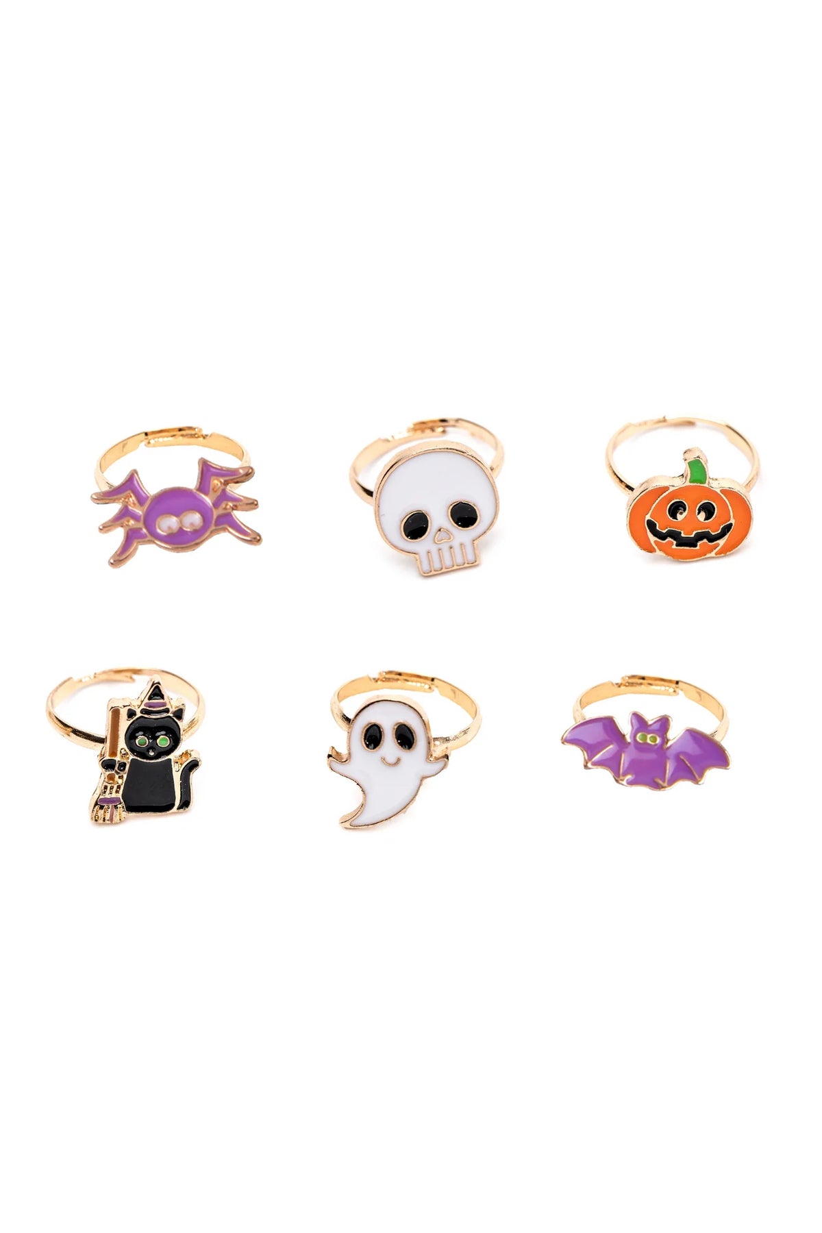 Bagues assorties Halloween