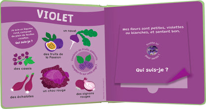 Mon livre des odeurs et des couleurs - le marché