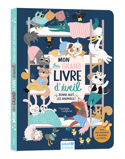 Le tres grand livre d'éveil bonne nuit les animaux
