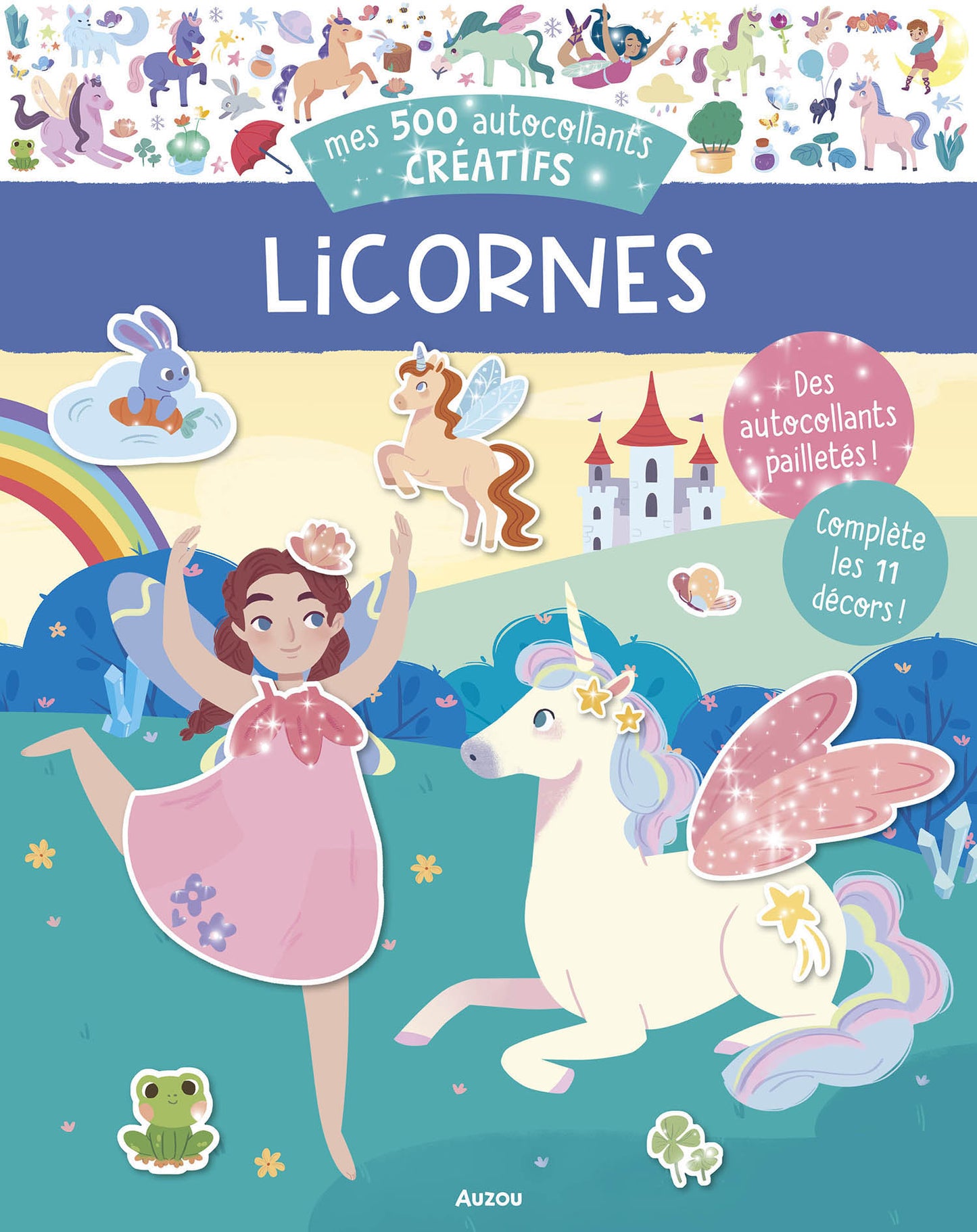 Mes 500 autocollants licornes