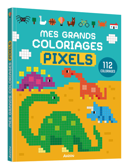 Mes grands coloriages - pixels
