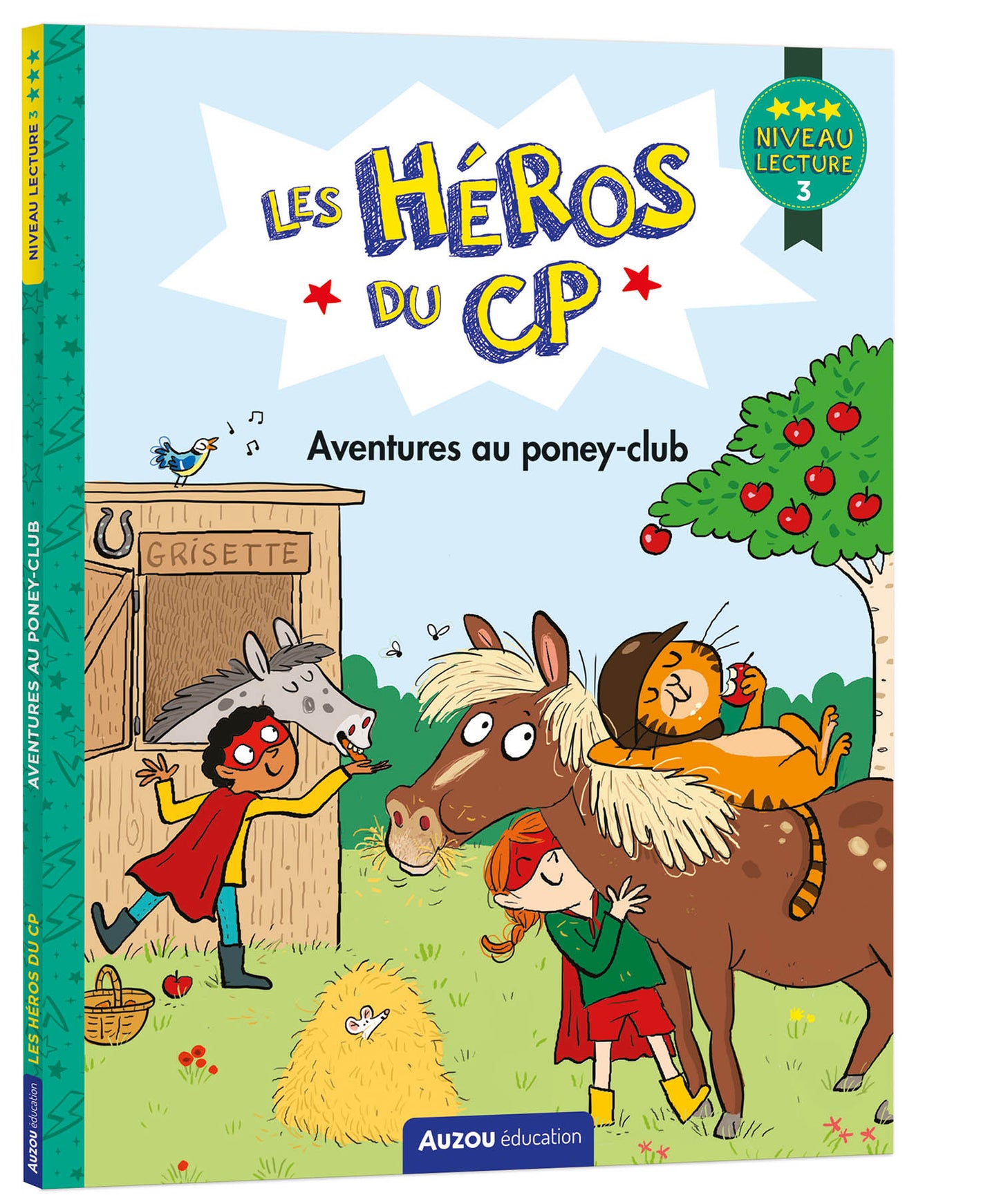Les héros du CP - n. 3 - aventures au poney-club