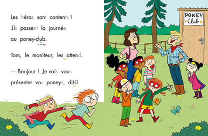 Les héros du CP - n. 3 - aventures au poney-club