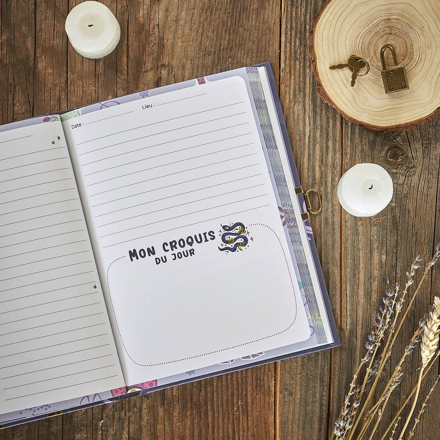 Mon carnet grimoire secret