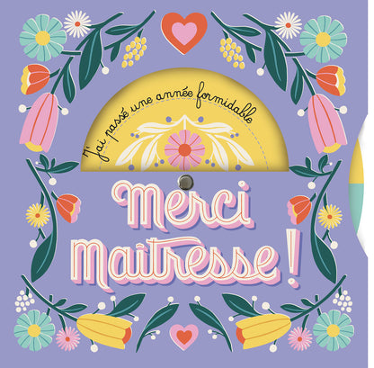 Ma pochette d'artiste - merci, maîtresse !