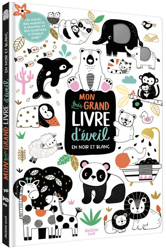 Le très grand livre d'éveil noir et blanc