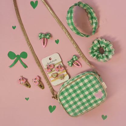 Sac vichy vert