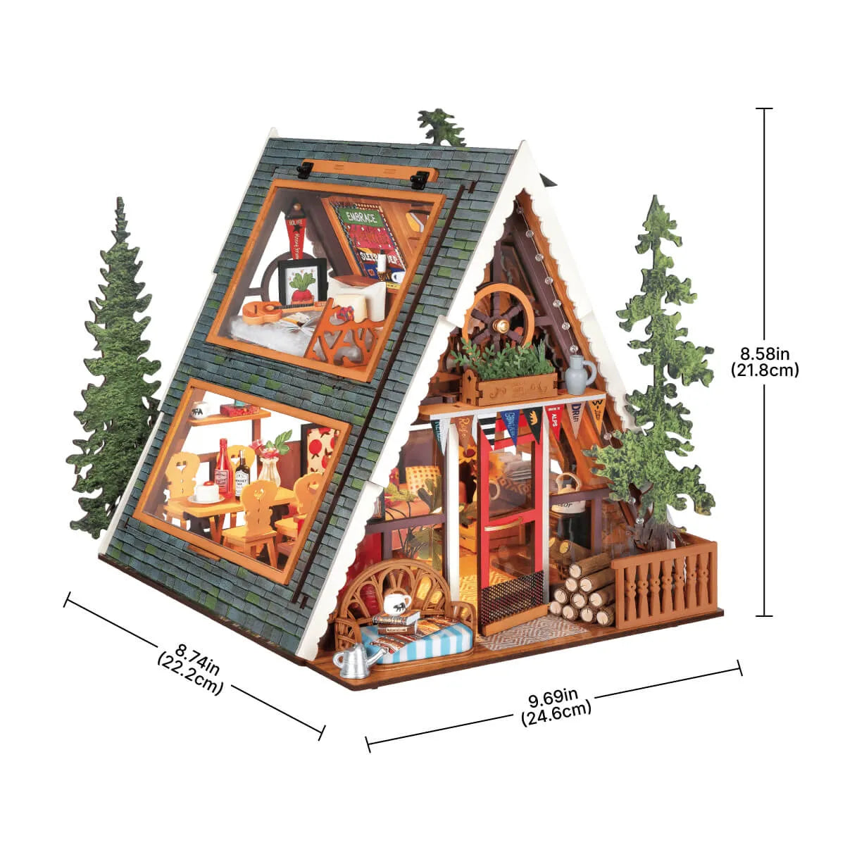 Chalet miniature Rolife à monter soi-même - DG181