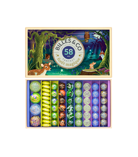 Coffret de billes - Forêt magique