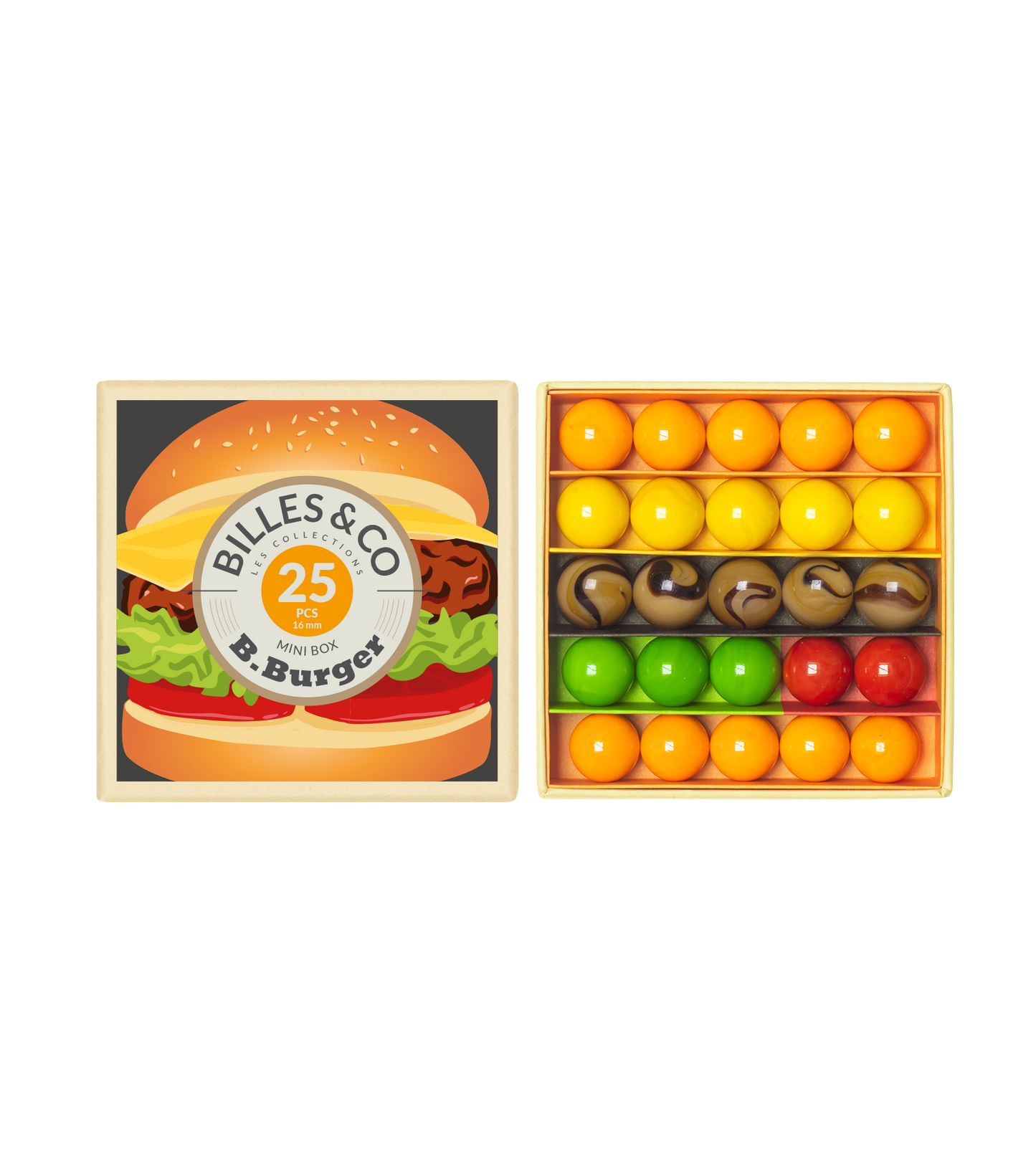 Coffret 25 billes - B-Burger