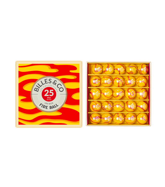 Coffret 25 billes - Fire Ball