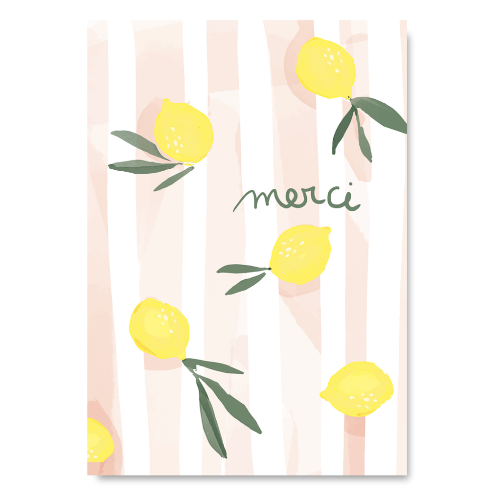 Carte double illustrée