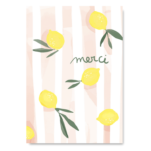 Carte double illustrée