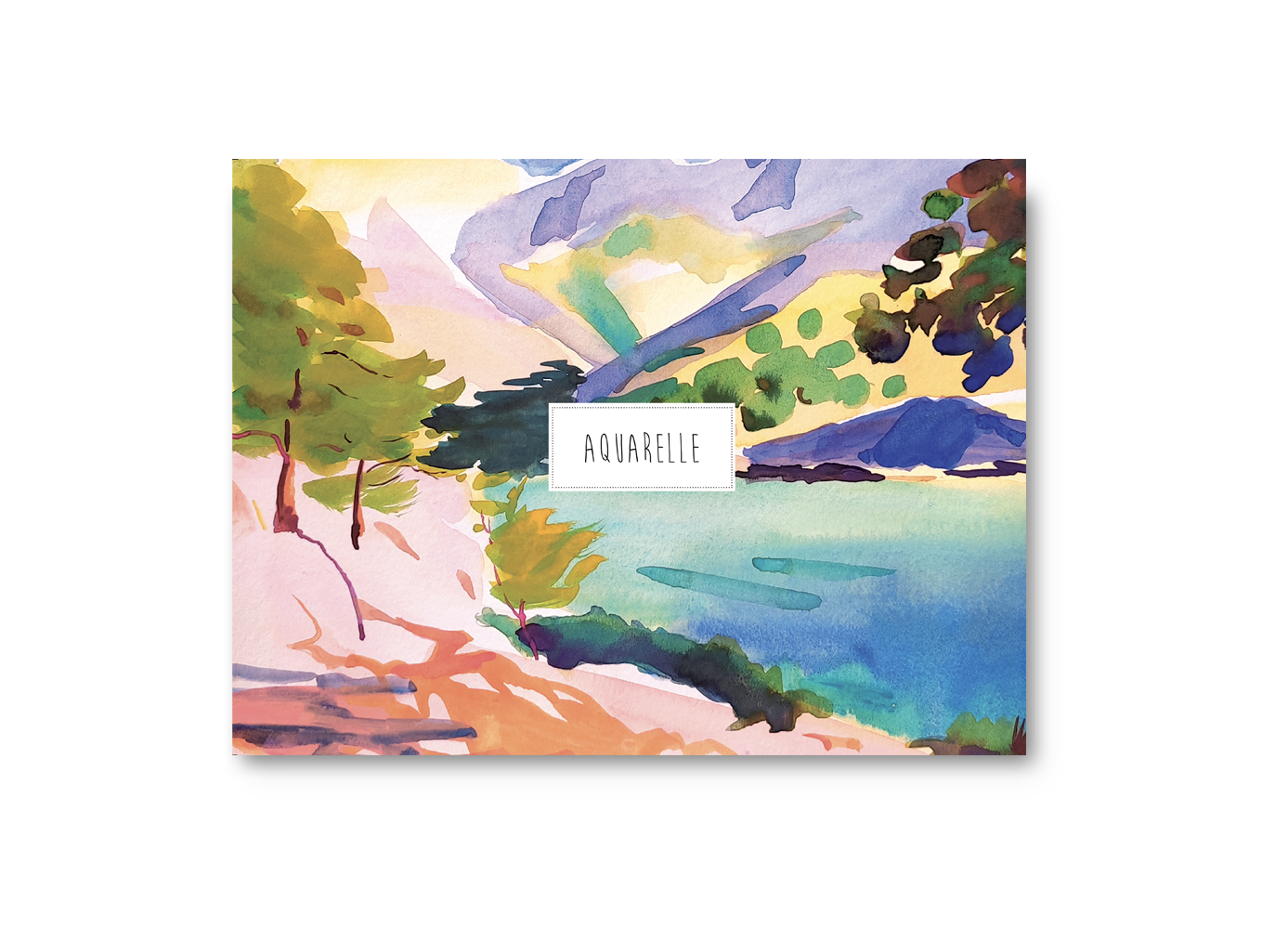 Cahier aquarelle