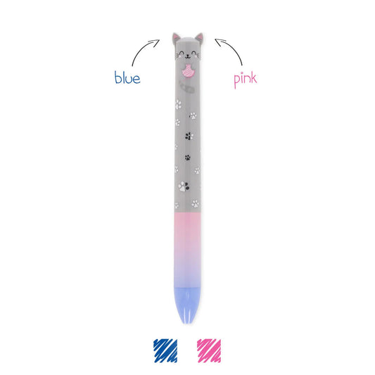 Stylo à bille 2 couleurs