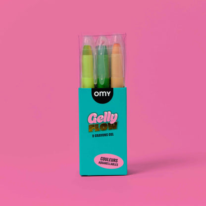 Boîte de 9 crayons gel