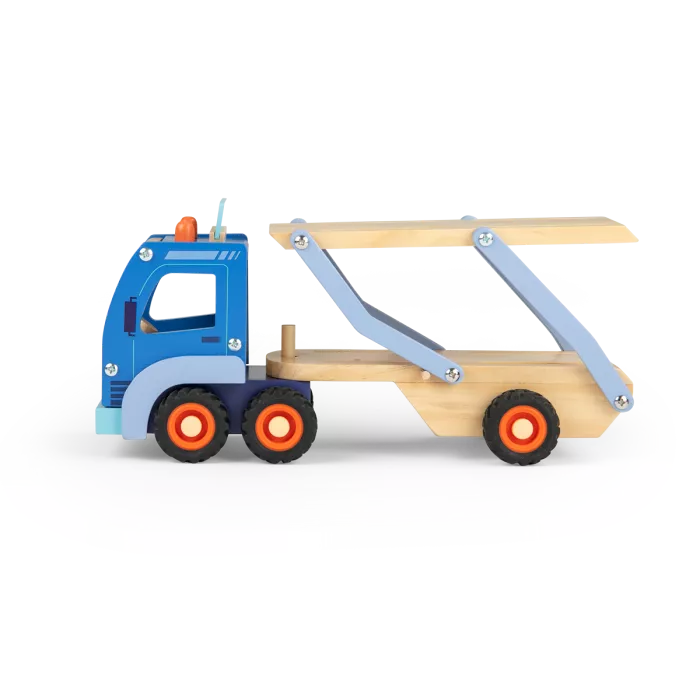 Camion de transport en bois