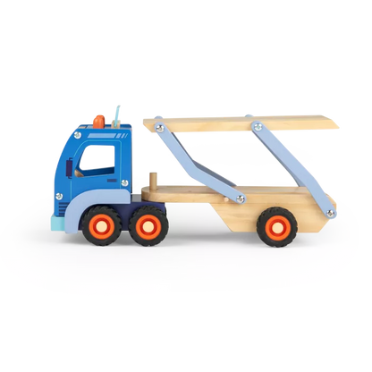 Camion de transport en bois