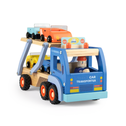 Camion de transport en bois