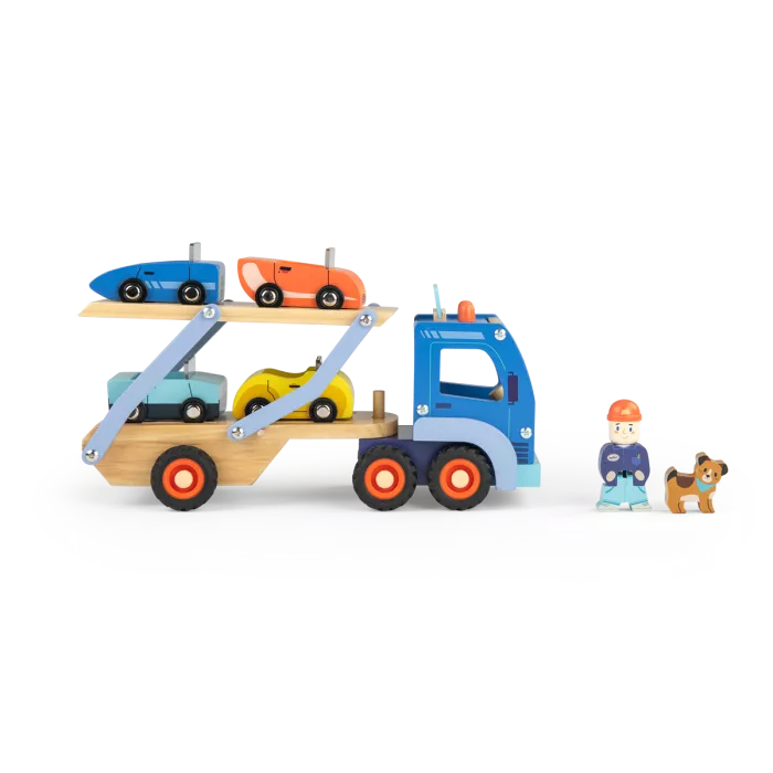 Camion de transport en bois