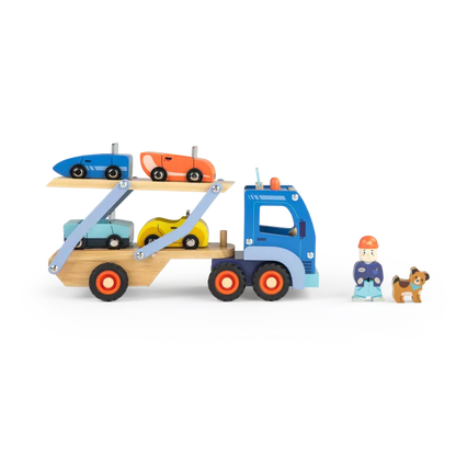 Camion de transport en bois