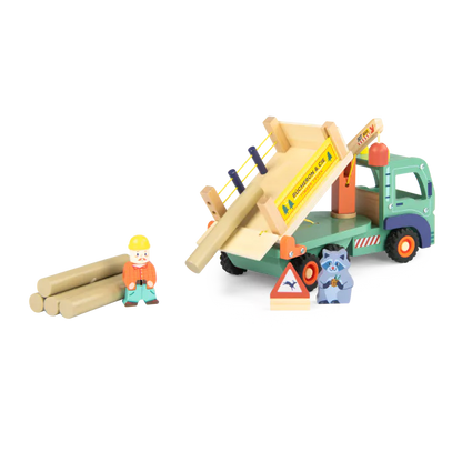 Camion forestier en bois