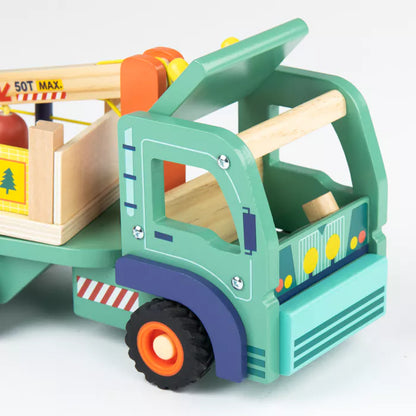 Camion forestier en bois
