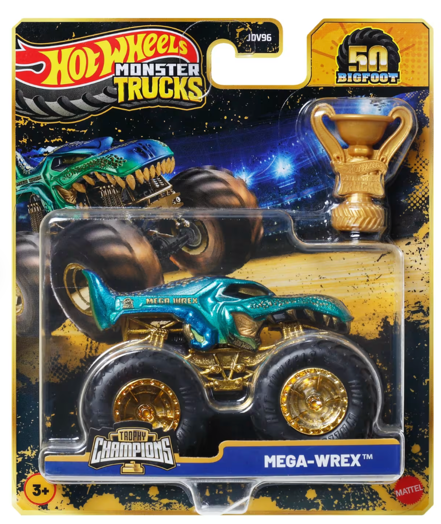 Hot Wheels-Le Champion Et Sa Coupe Monster truck