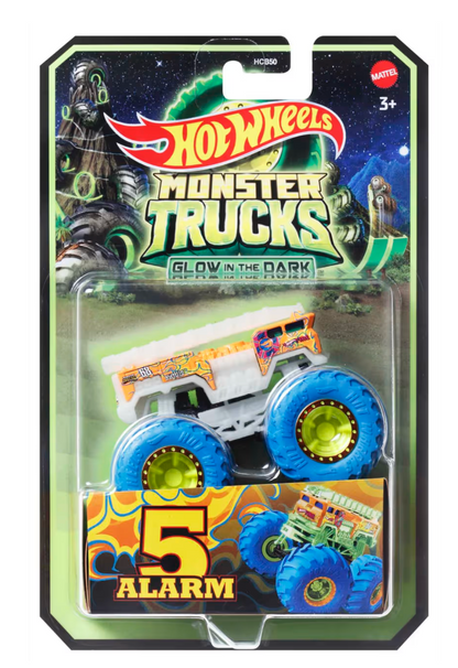 Véhicules Phosphorescents Monster Trucks