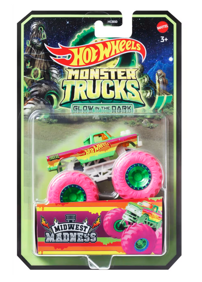 Véhicules Phosphorescents Monster Trucks