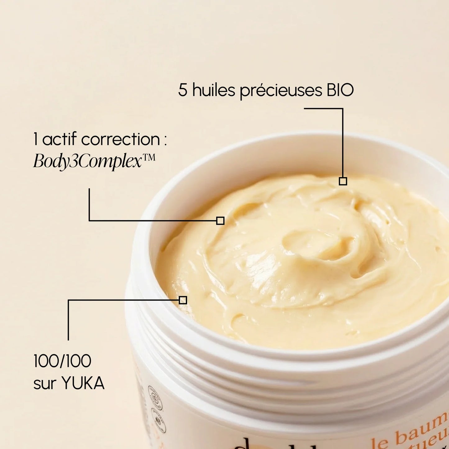 Le Baume Onctueux - Baume Raffermissant et Correcteur