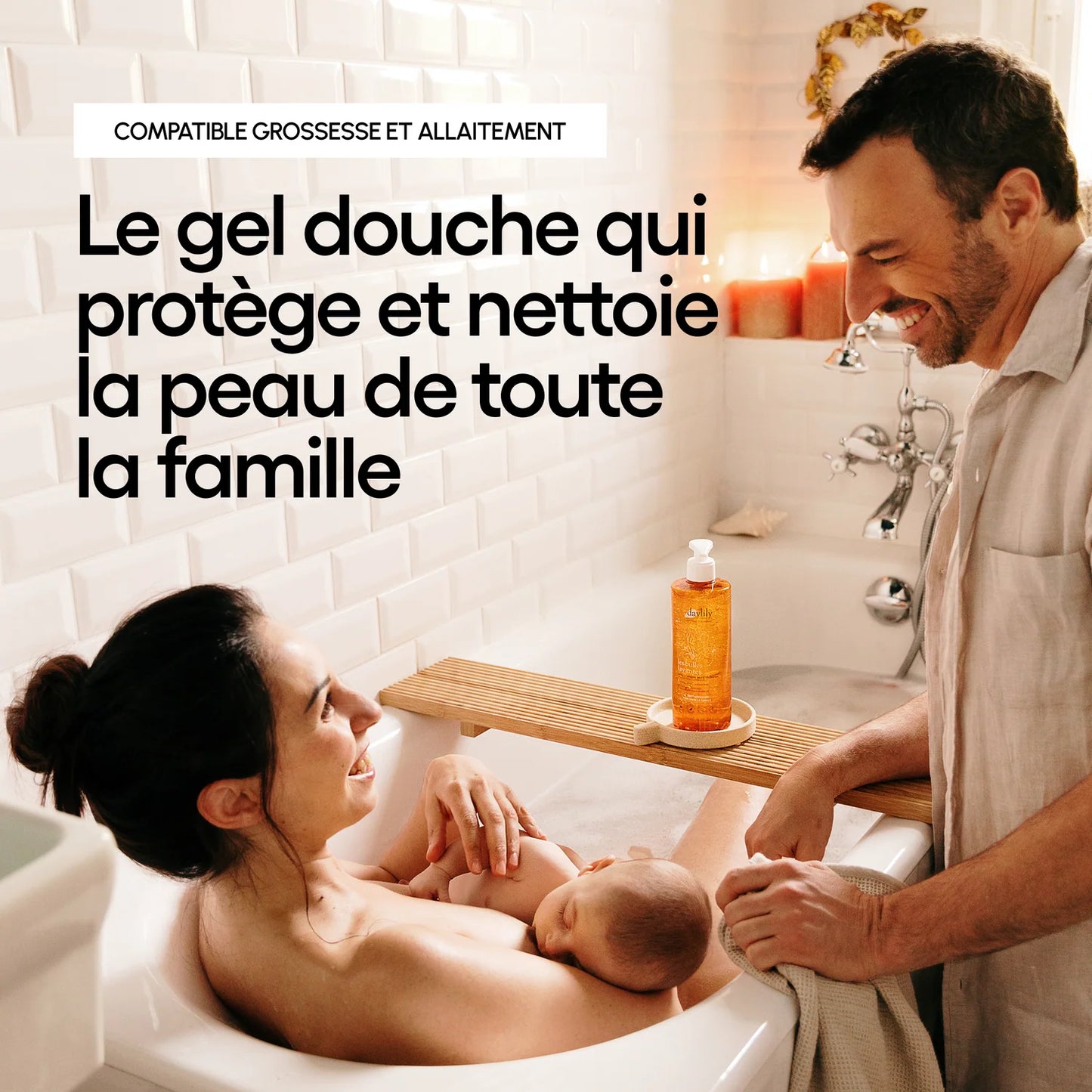 Les Bulles Lavantes - Gelée de douche haute tolérance