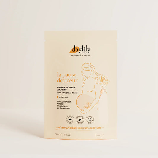 La Pause Douceur - Masque en tissu apaisant pour le ventre