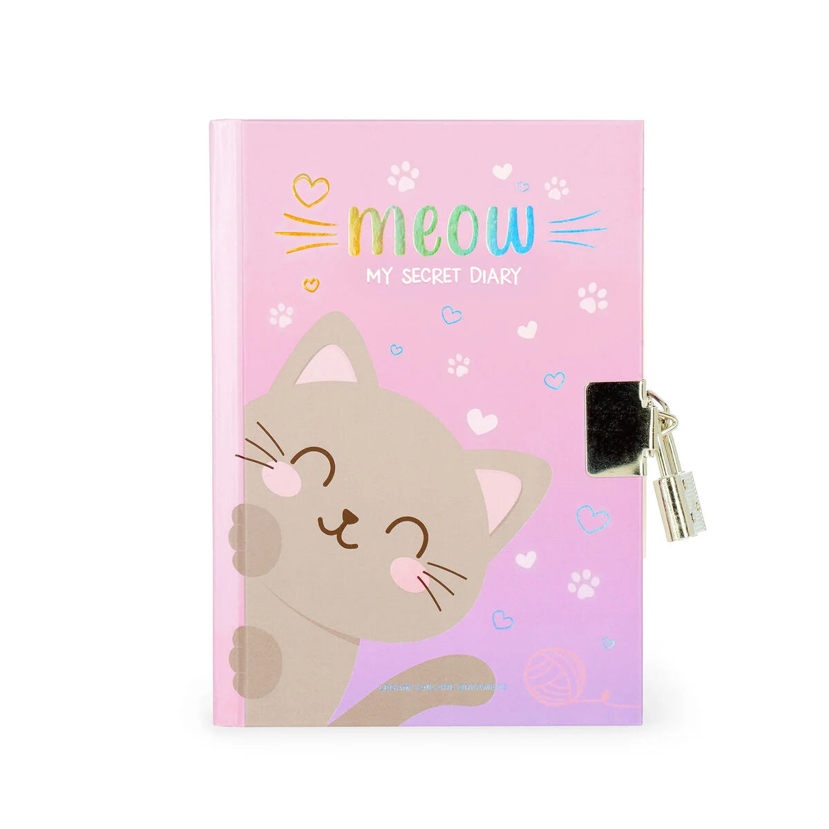 Carnet secret avec cadenas
