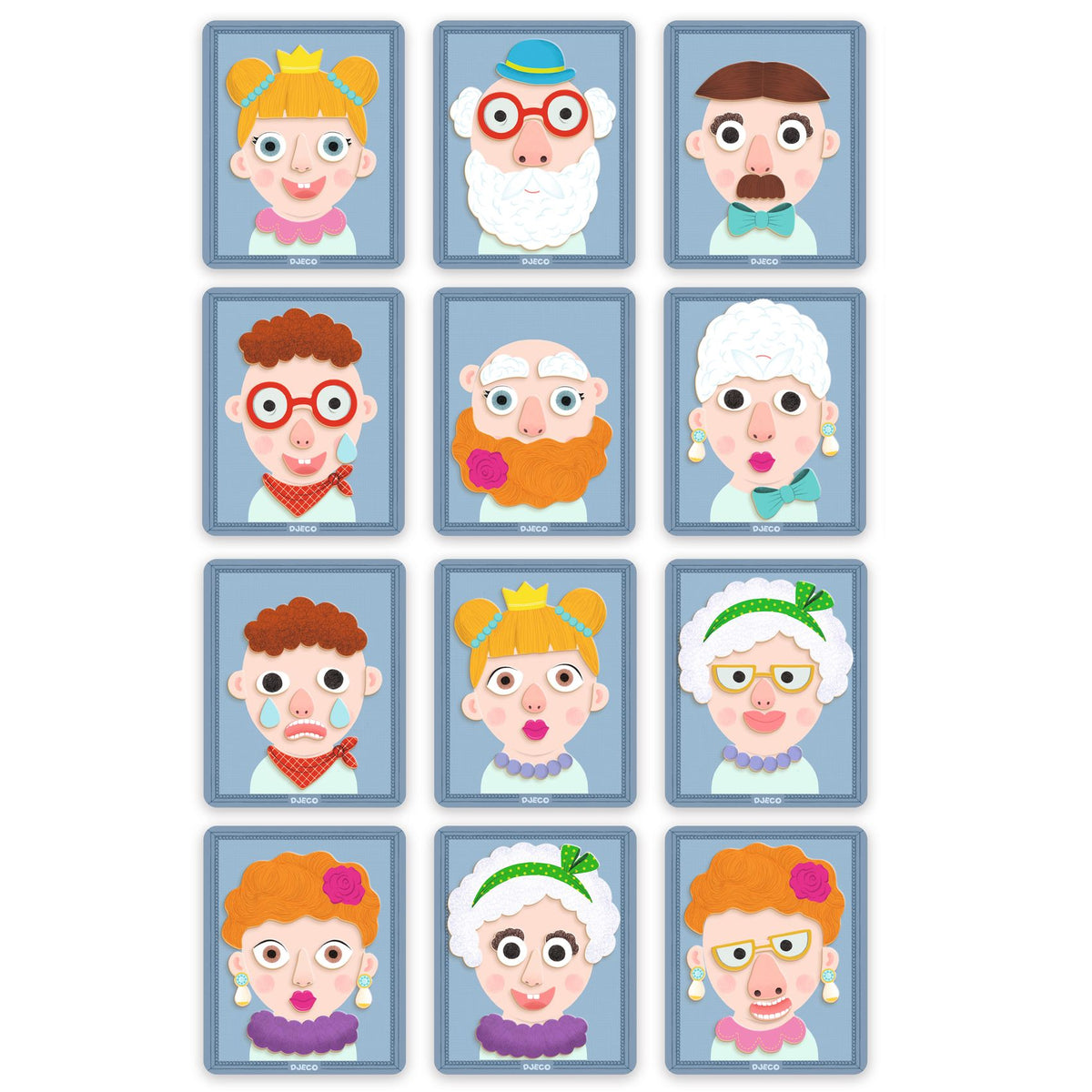 Inzebox - Portraits (jeu magnétique)