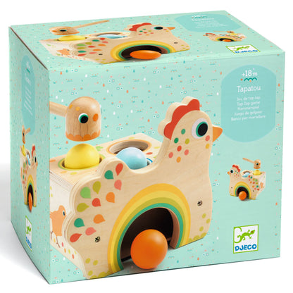 Tapatou - Jeu de tape-tape en bois