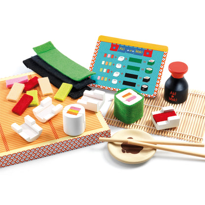 Imitation Sushis en bois Aki & Maki