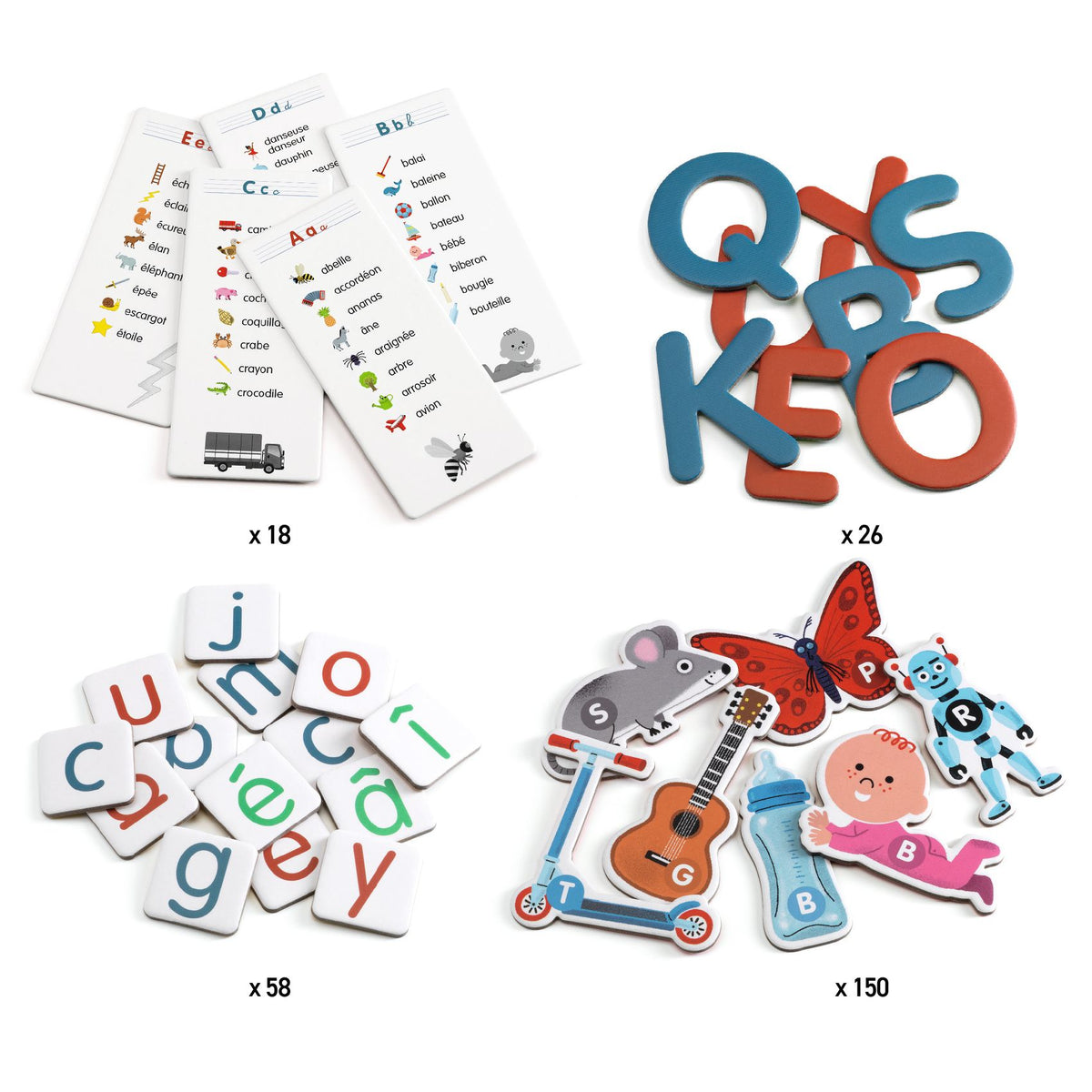 Mon grand coffret des lettres - 9 jeux progressifs