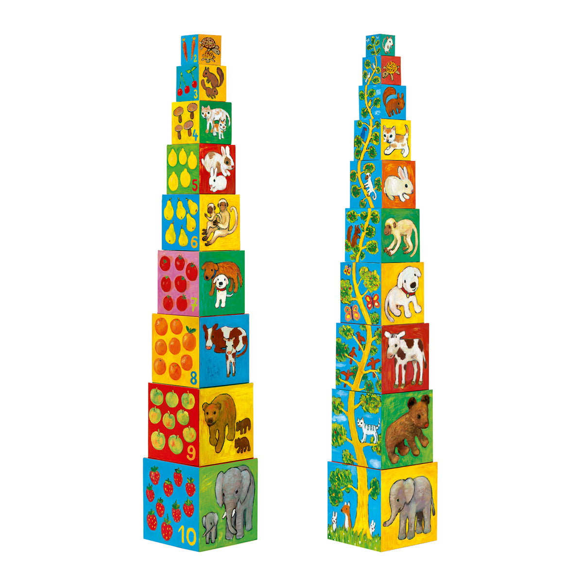Cubes gigogne en carton