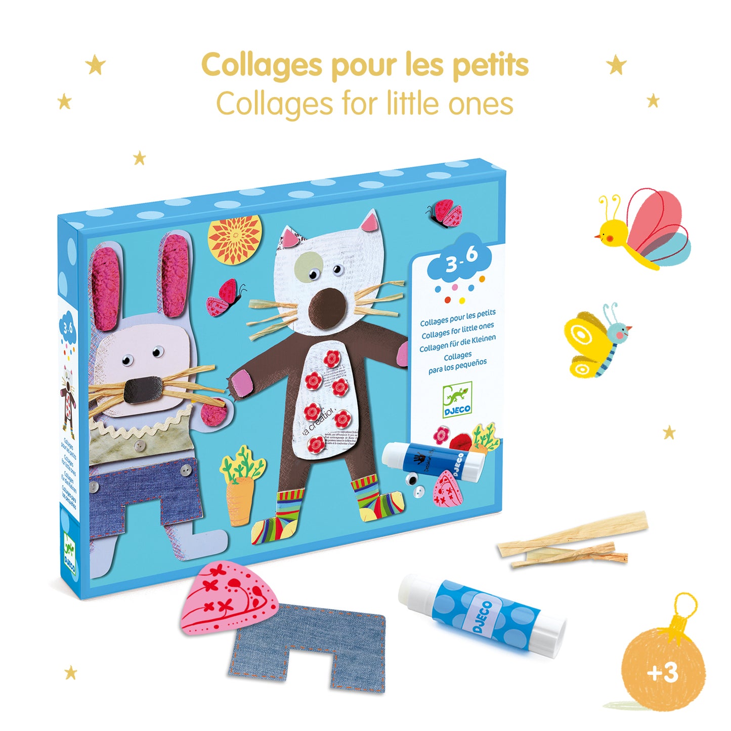 Collages pour les petits - 3-6 ans